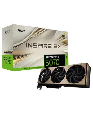 MSI GeForce RTX 5070 12G INSPIRE 3X OC